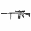 Страйкбольный автомат (AirsoftSports) Barrett REC10 M-LOK 12.5 inch ВВД WOLVERINE INFERNO V2  (AS61)